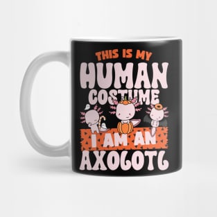 This is my human costume im  an Axolotl Mug